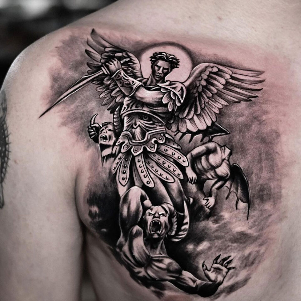 St. Michael the Archangel Tattoo