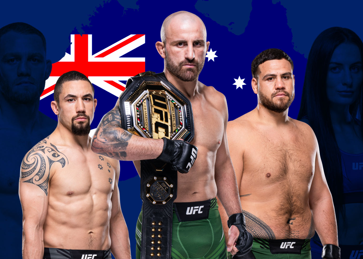Top Australian MMA Fighters In The UFC In 2024 DMARGE