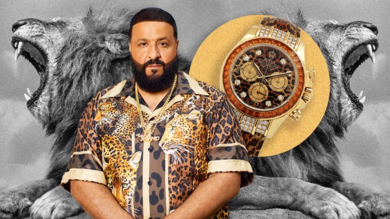 DJ Khaled's $200,000 Leopard-Print Rolex Daytona Is The Most DJ Khaled ...