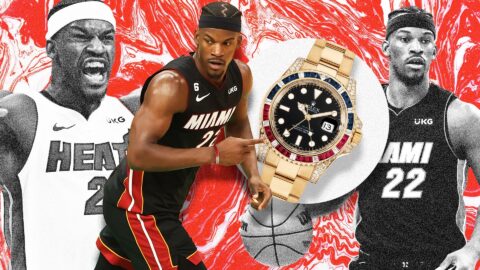 Jimmy Butler Brings The Heat With $300,000 Diamond-Studded Rolex Pepsi