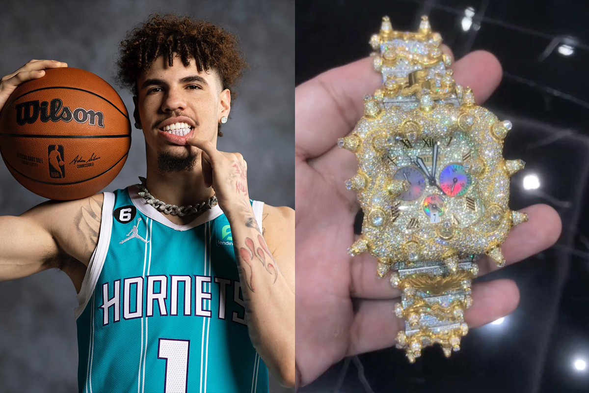 LaMelo Ball’s Watch Could Be The World’s Ugliest