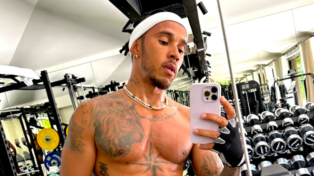 Lewis Hamilton 'Thirst Traps' Fans On Instagram With Very Shredded Summer Body DMARGE