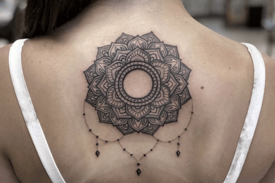 Chakra Mandala Tattoo Source @deluxetattoochicago via Instagram
