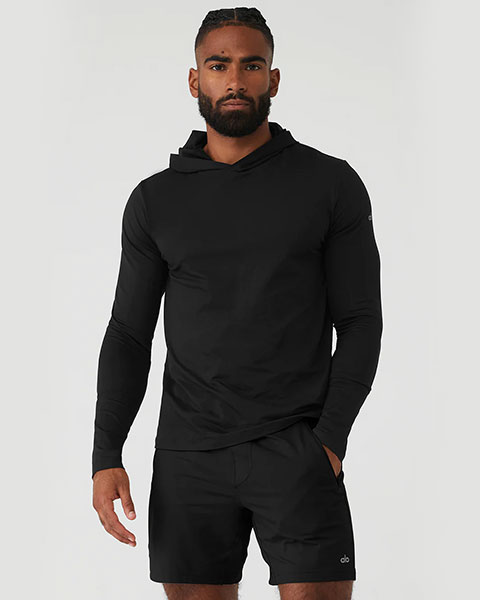 Alo Conquer Reform Long Sleeve With Hood