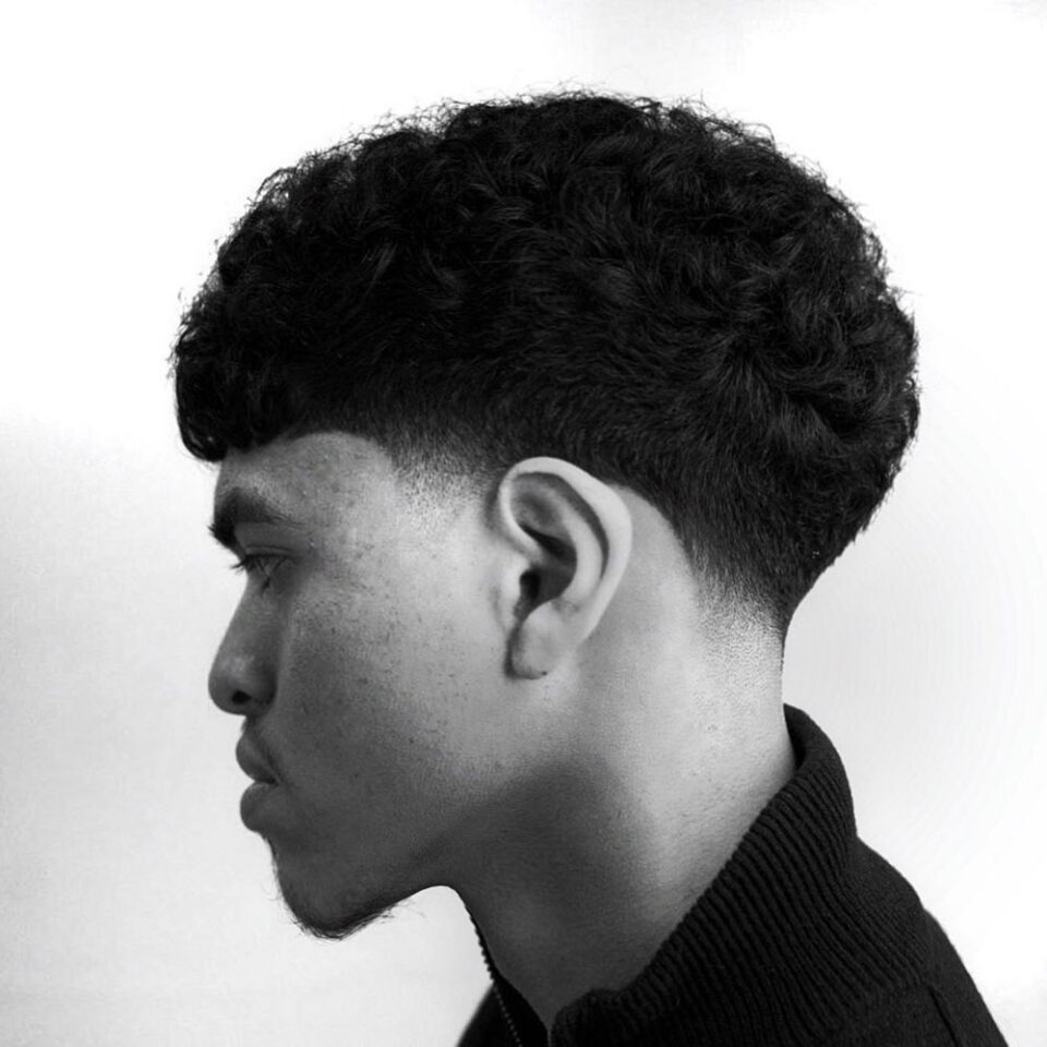 Bowl-Cut With Volume