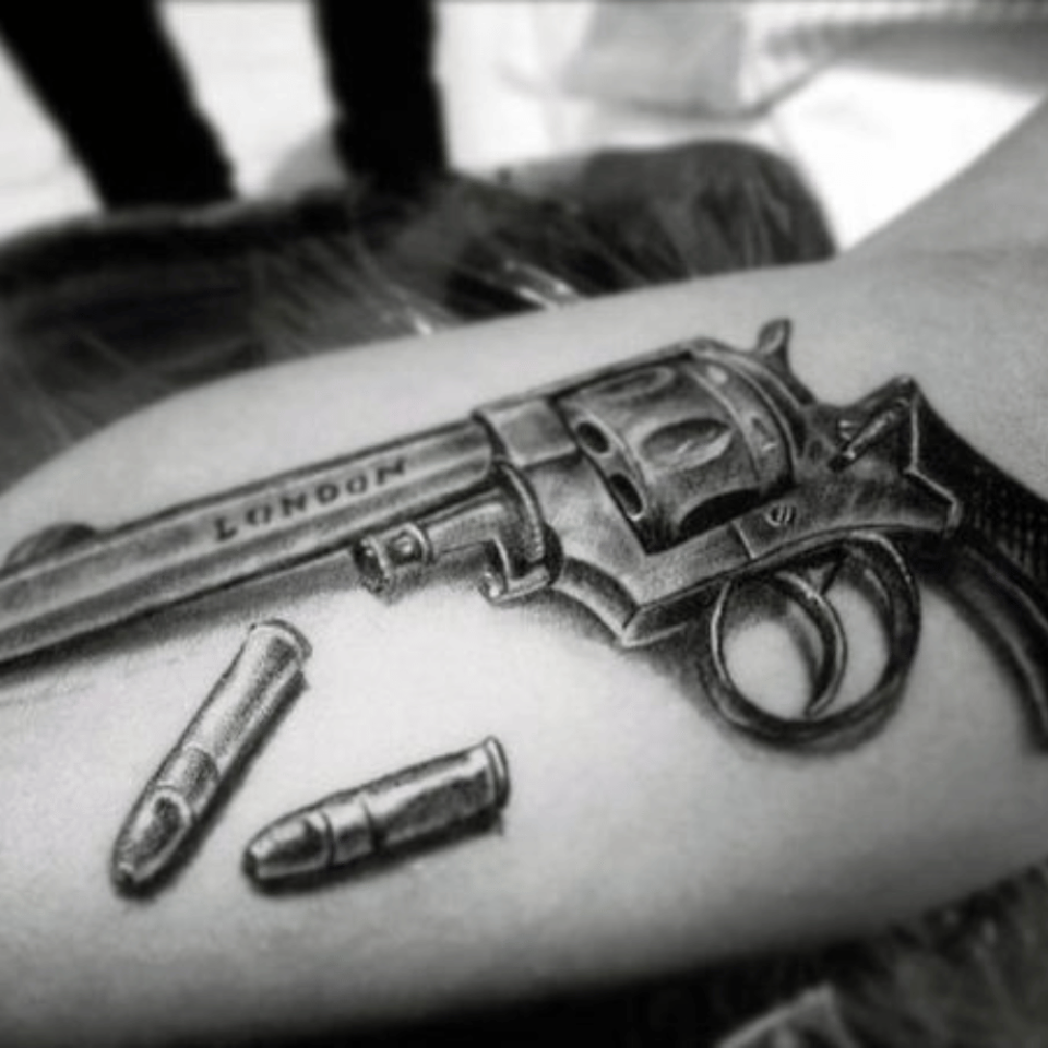 50 Gun Tattoos: Simple, Small, Hand For Men & Women - DMARGE