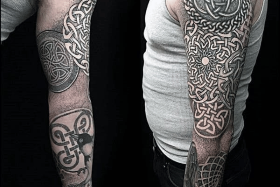 Celtic Knot Mandala Tattoo Source nextluxury.com