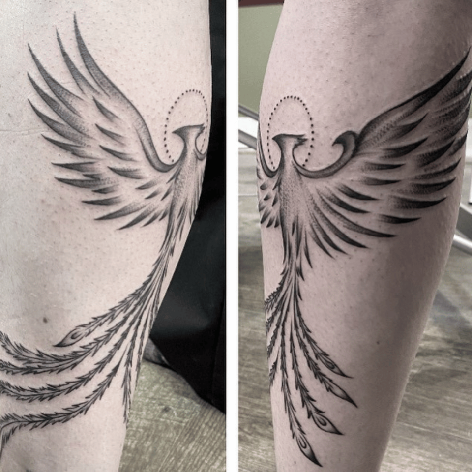 phoenix-forearm-tattoos