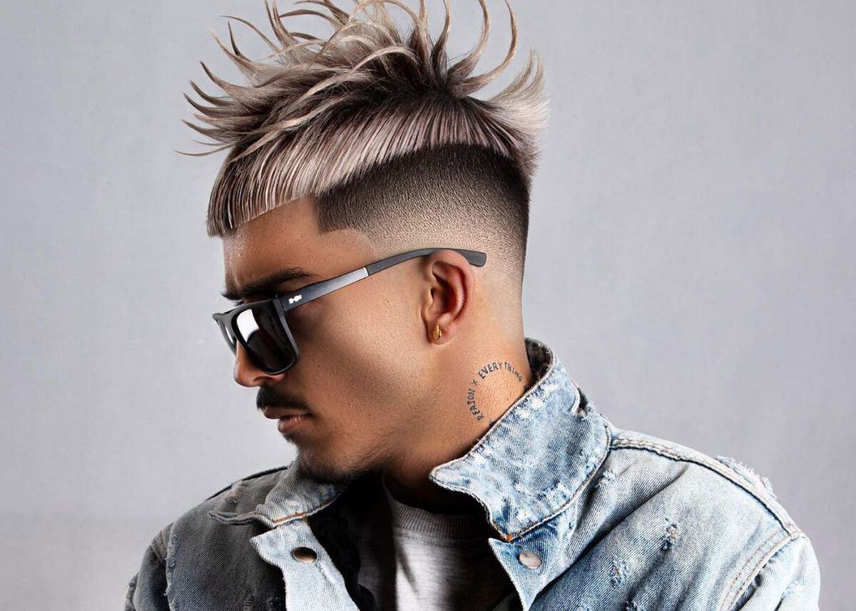 Medium Spikes Hairstyle - Mens Hairstyle 2020