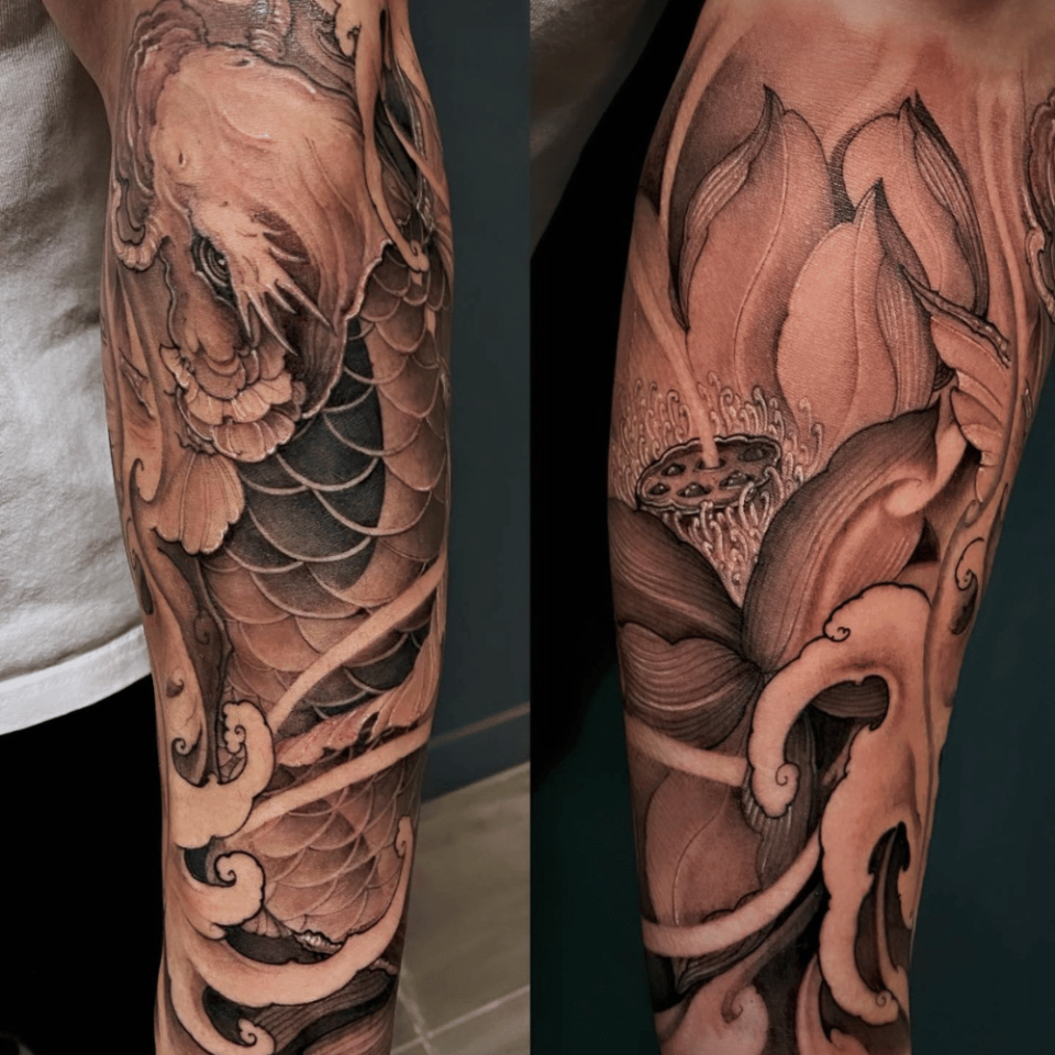 40 Japanese Tattoo Designs 2023: Dragon, Sleeve, Tiger & More - DMARGE