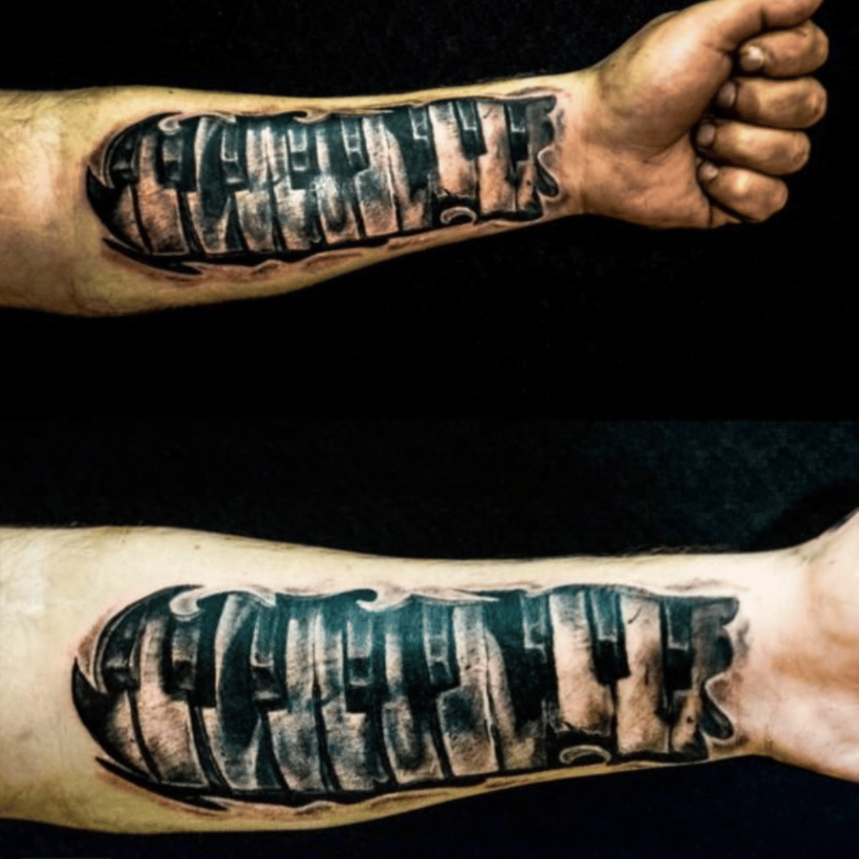 Piano Keys Matching Tattoo Source musictattoodesigns.com
