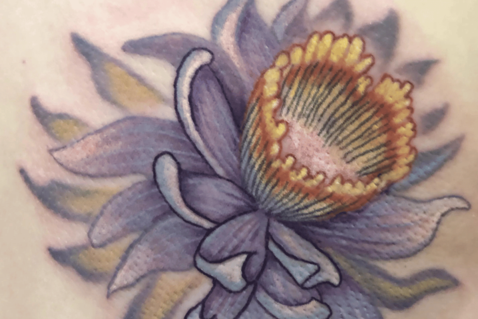 Night Blooming Cereus Tattoo