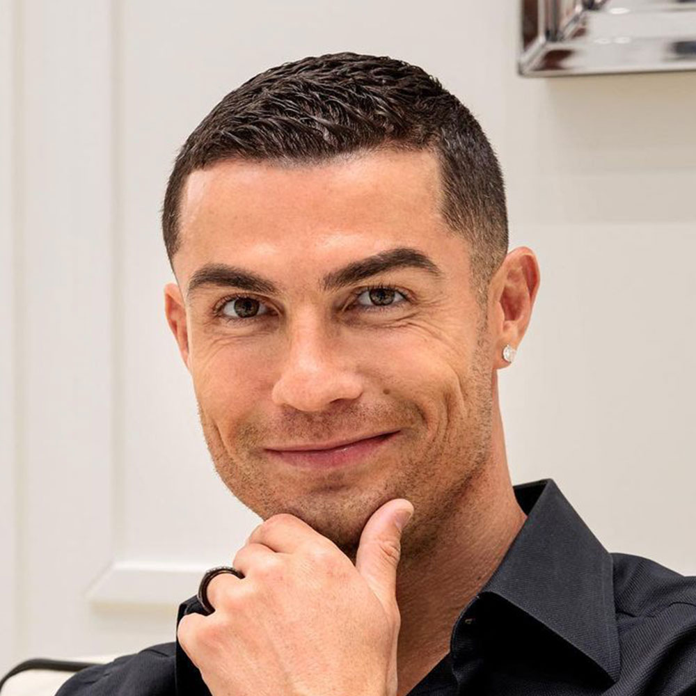 Ronaldo Haircut Fonte @cristiano via Instagram