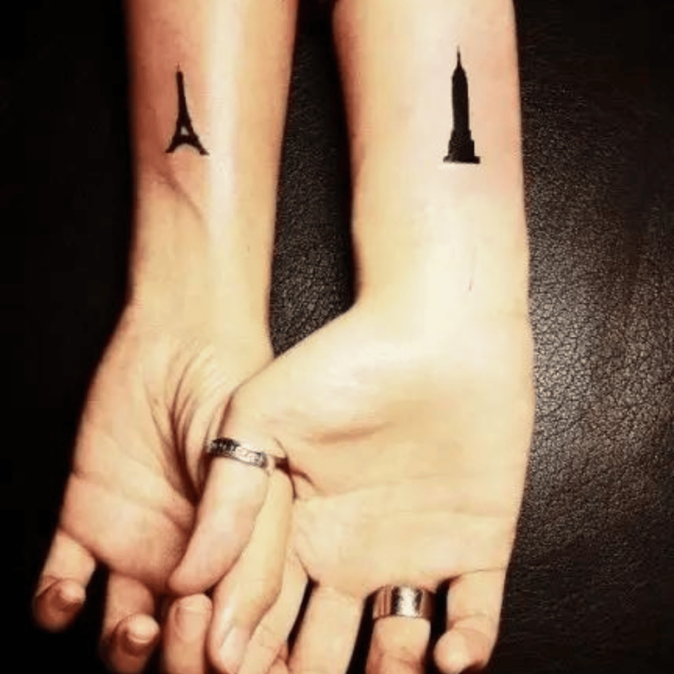 Shared Favorite Landmark Matching Tattoo Source lovelyish.com