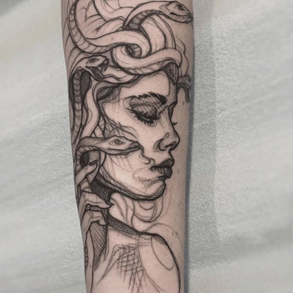 55 Medusa Tattoo Designs 2023: Small, Thigh, Simple Ideas & More - DMARGE