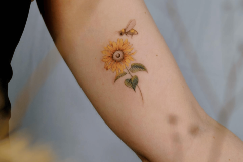 50 Sunflower Tattoo Ideas: Small, Meaningful, and More Designs
