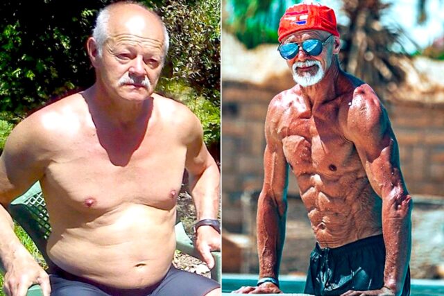 70 Year Old Polish Man’s Insane 2-Year Body Transformation Leaves The Internet Stunned