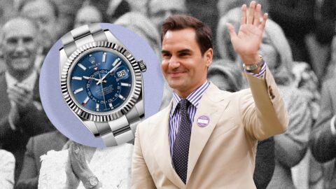 Rolex Federer Wears ‘The Rolex You Buy When You Can’t Buy Any Other Rolex’ To Wimbledon