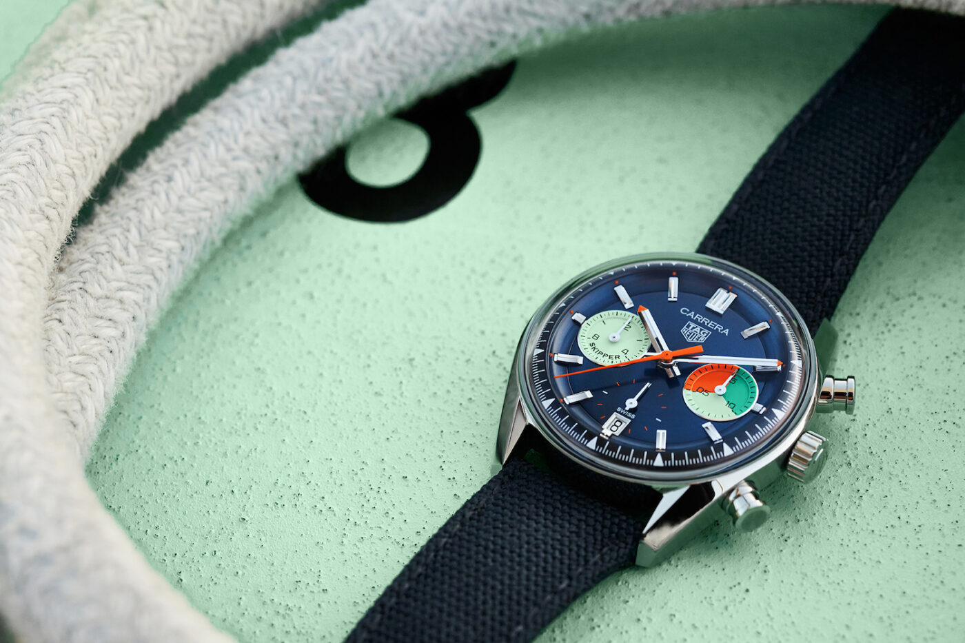 TAG Heuer’s New Carrera Skipper Is A Colourful, Preppy Take On A Classic Watch