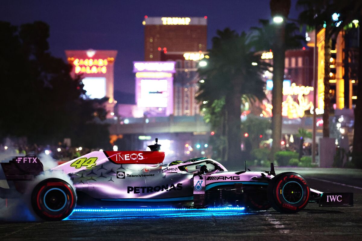Glitzy F1 opening ceremony sets tone for divisive Las Vegas GP