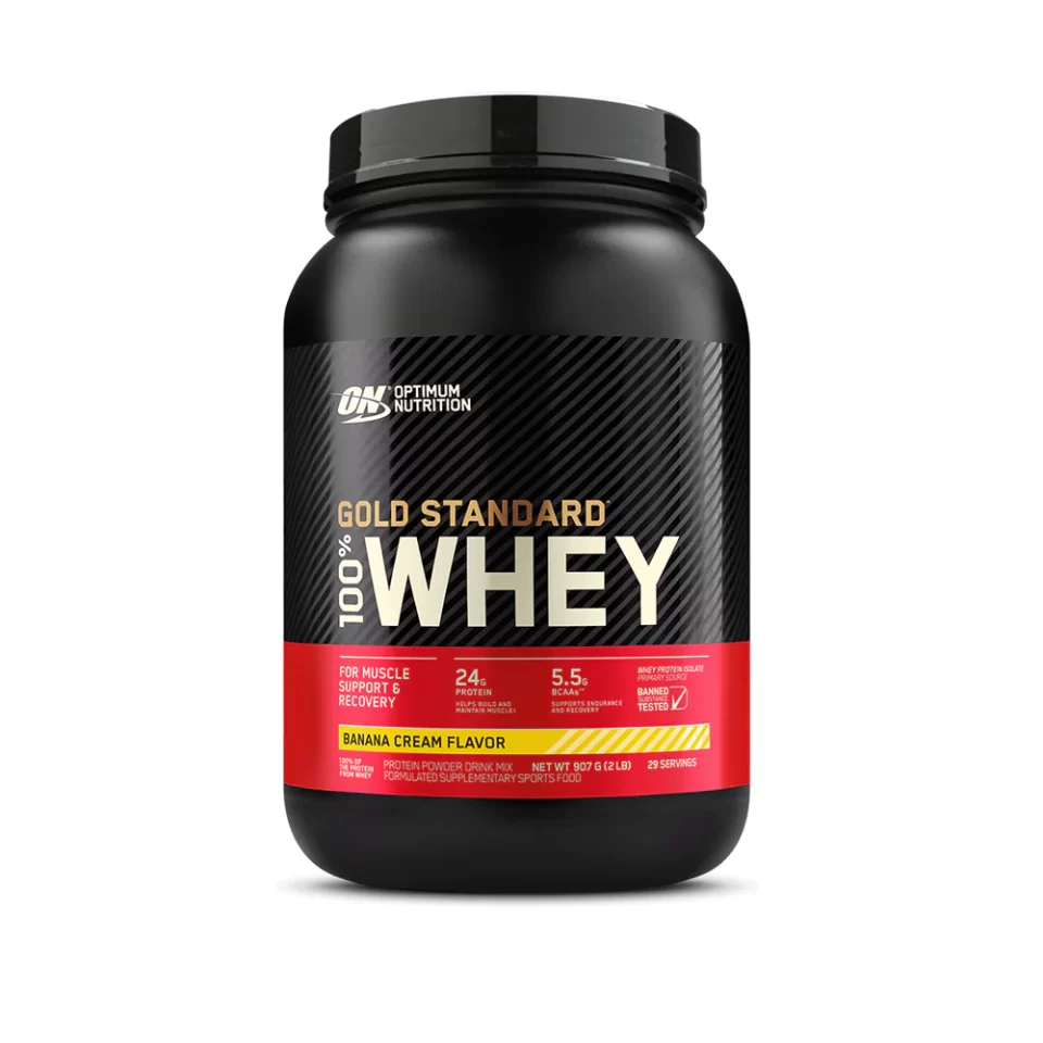 Gold Standard 100% Whey Protein Powder, 907g