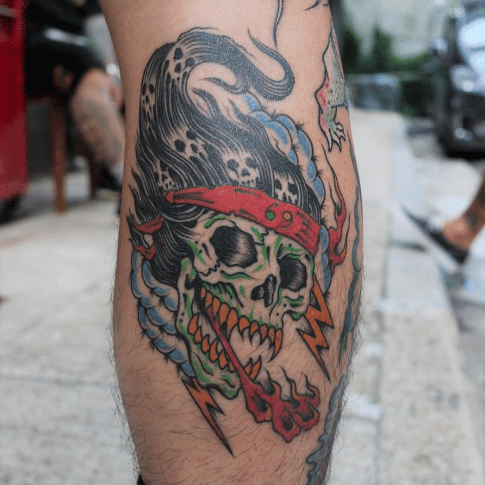 Stencil Design Source @horipen.is via Instagram