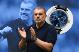 Ange Postecoglou Celebrates First Tottenham Hotspur Win At Home Wearing Iconic IWC Schaffhausen Watch