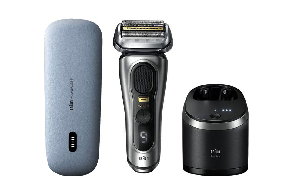 Best Overall Braun Series 9 Pro+ Wet & Dry Electric Shaver with 5-in-1 SmartCare Centre & Powercase