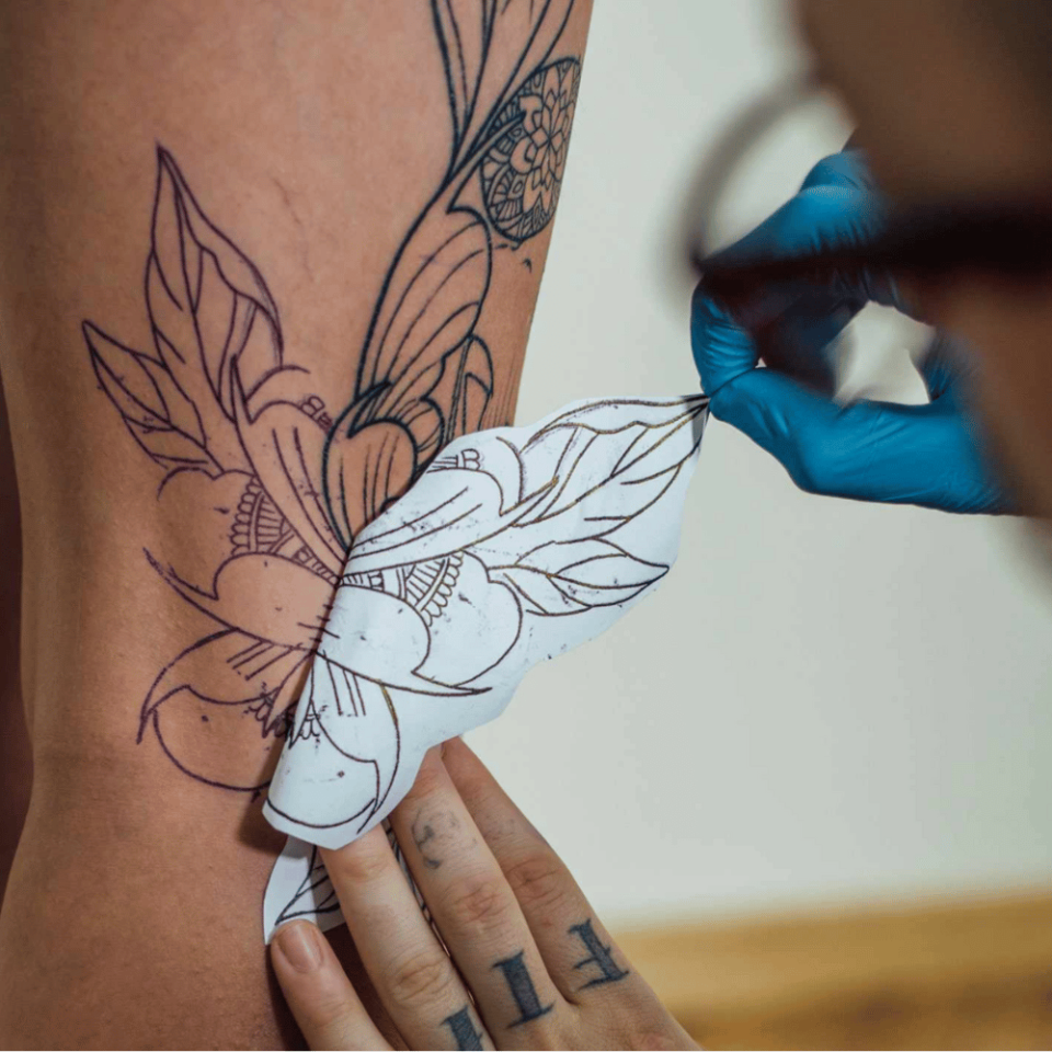 How To Make A Tattoo Stencil DMARGE
