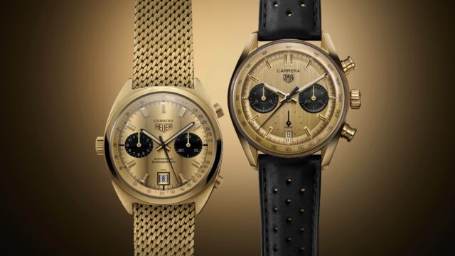 The 60th Anniversary Gold TAG Heuer Carrera Chronograph Is The Watch Reserved For Champions