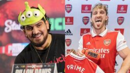Dillon Danis’ Vulgar Act P*sses Off Arsenal Fans Ahead Of Logan Paul Fight… Literally