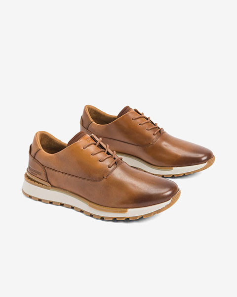 Kenneth Cole Kev Leather Lace-Up with TECHNI-COLE