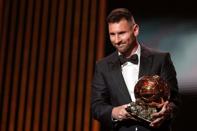 Lionel Messi Celebrates 8th Ballon d'Or With Very Unusual Louis Vuitton  Watch - DMARGE