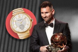 Lionel Messi Celebrates 8th Ballon d’Or With Very Unusual Louis Vuitton Watch