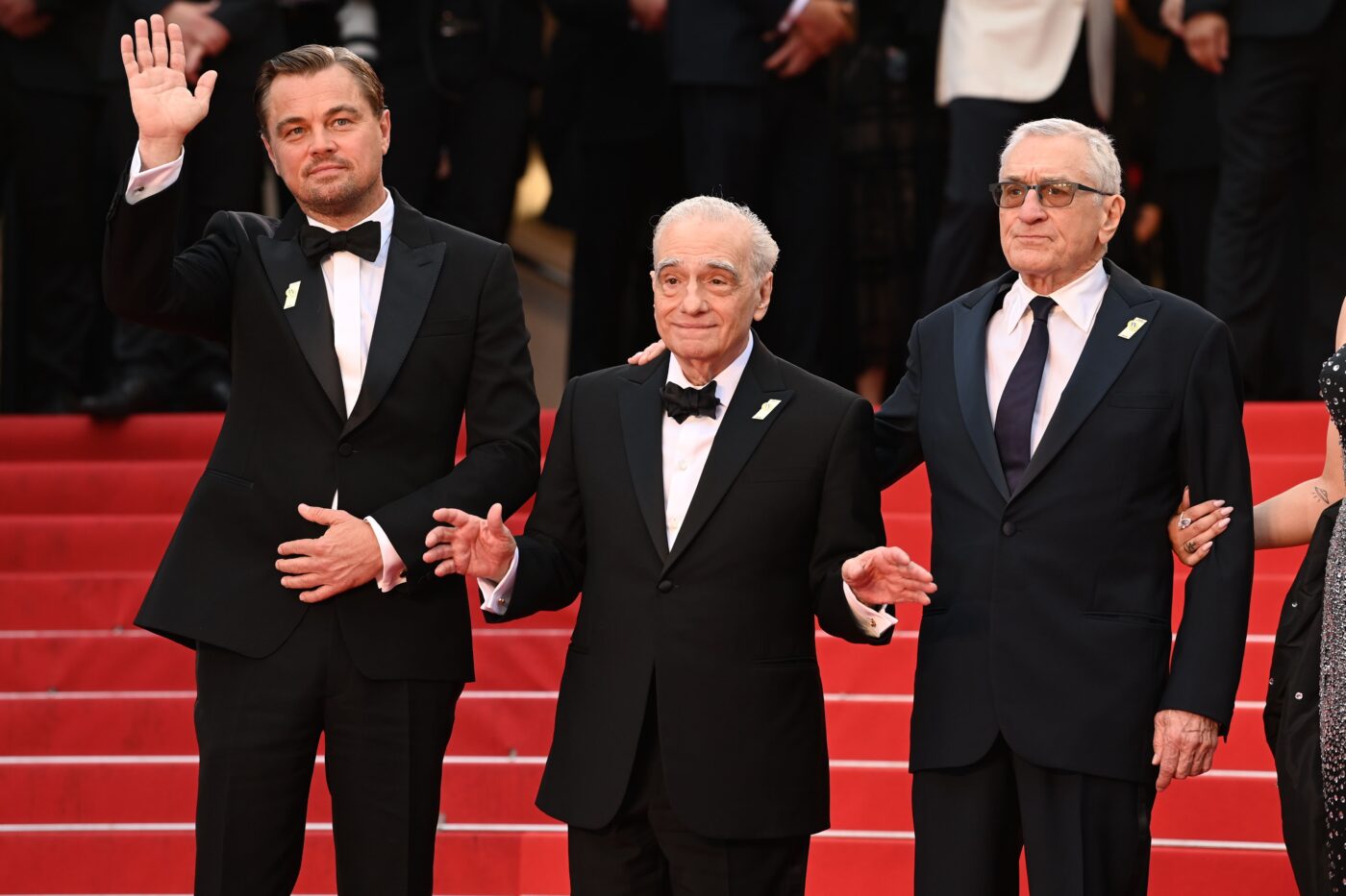 Leonardo DiCaprio Martin Scorsese Robert De Niro At Cannes Film Festival PA