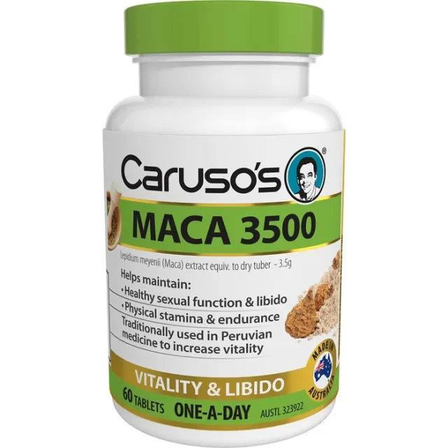 Caruso's Maca 3500 One A Day Tab