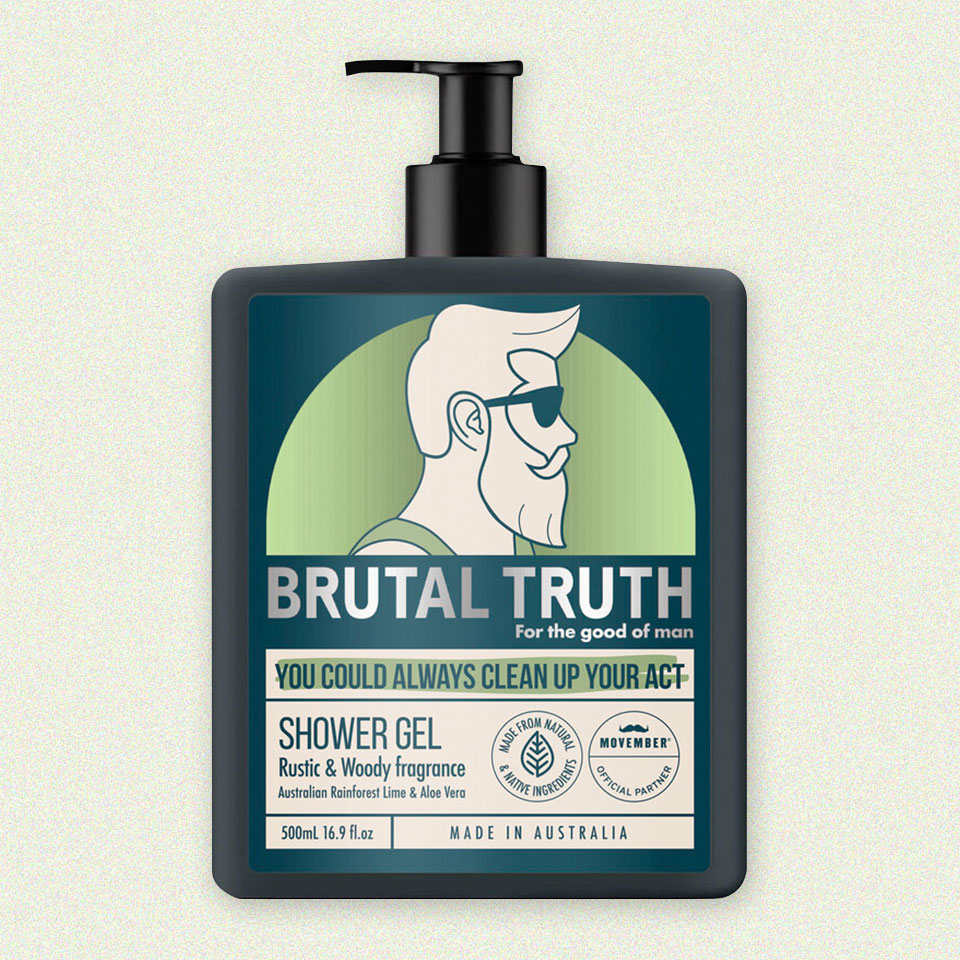 Brutal Truth's Shower Gel - Rustic & Woody