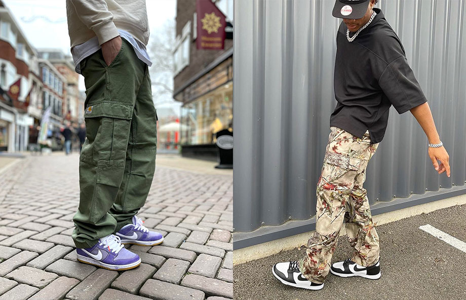 High Tops With Cargo Pants