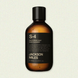Jackson Miles' S-4 Fig and Cedar Gentle Face Cleanser