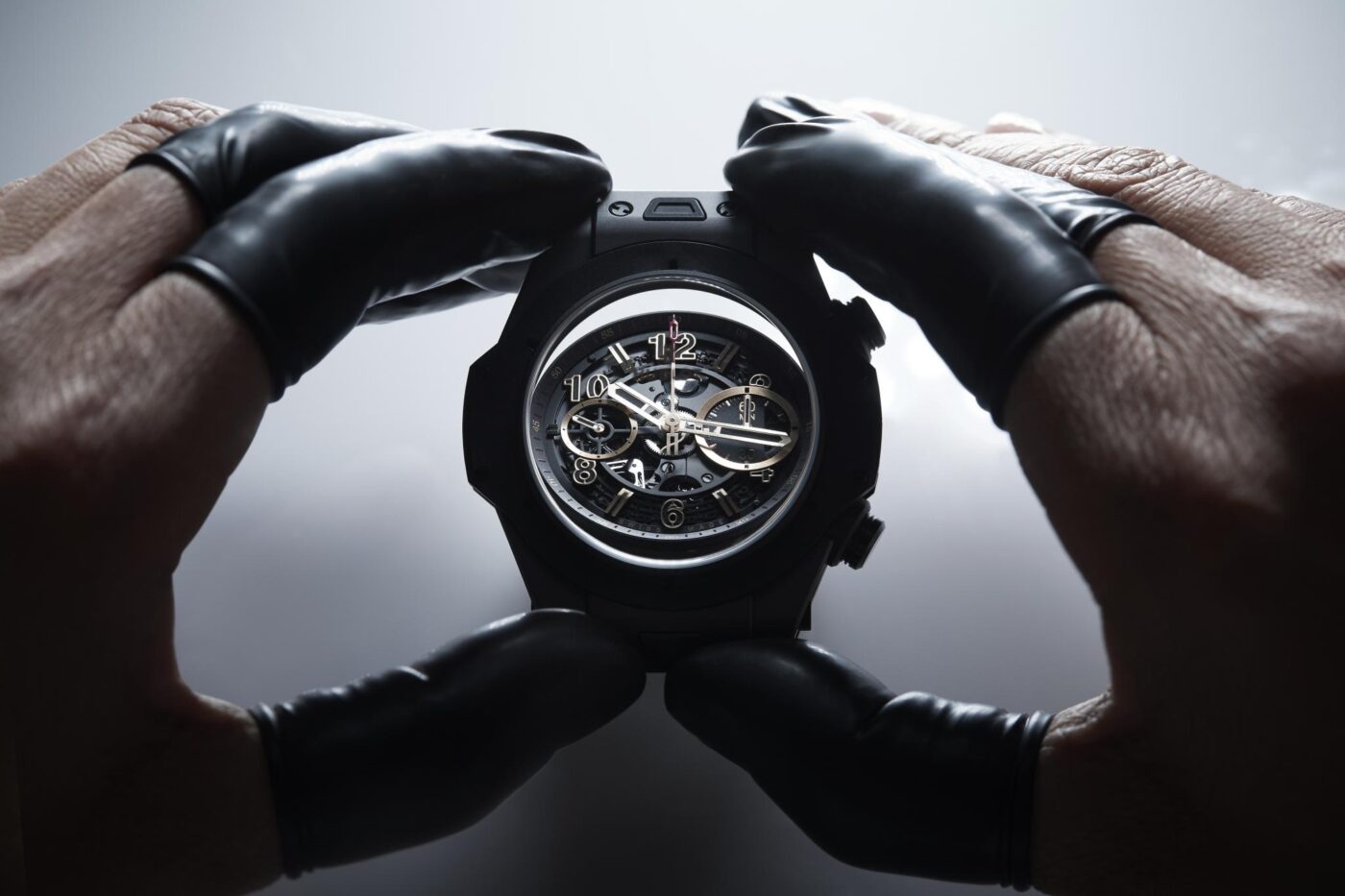 Hublot Unico Sky Blue в футляре