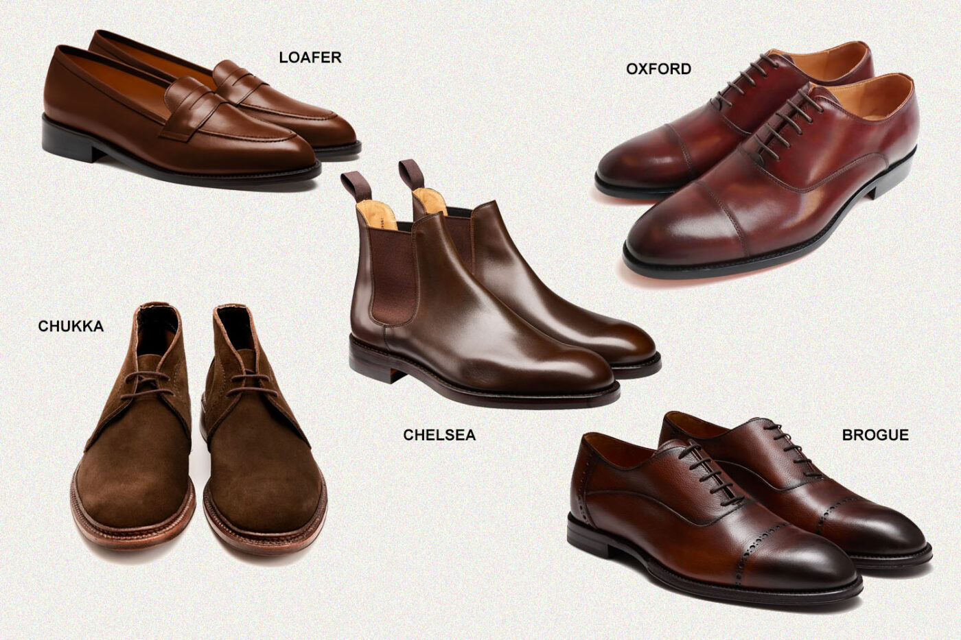 Know Your Acceptable Brown Shoes For A Black Suit