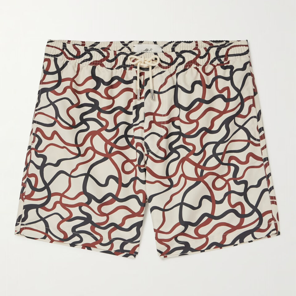Mr. P Printed Swim Shorts