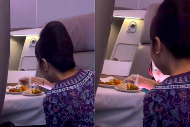 Business Class Dad Savaged After ‘Spoilt Brat’ Spoon-Fed By Cabin Crew