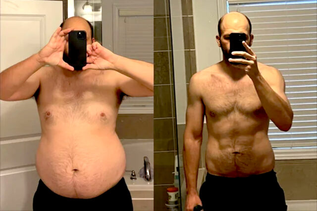 Mid-Thirties Man Gets Shredded In 6 Months Using Simple Diet Hack