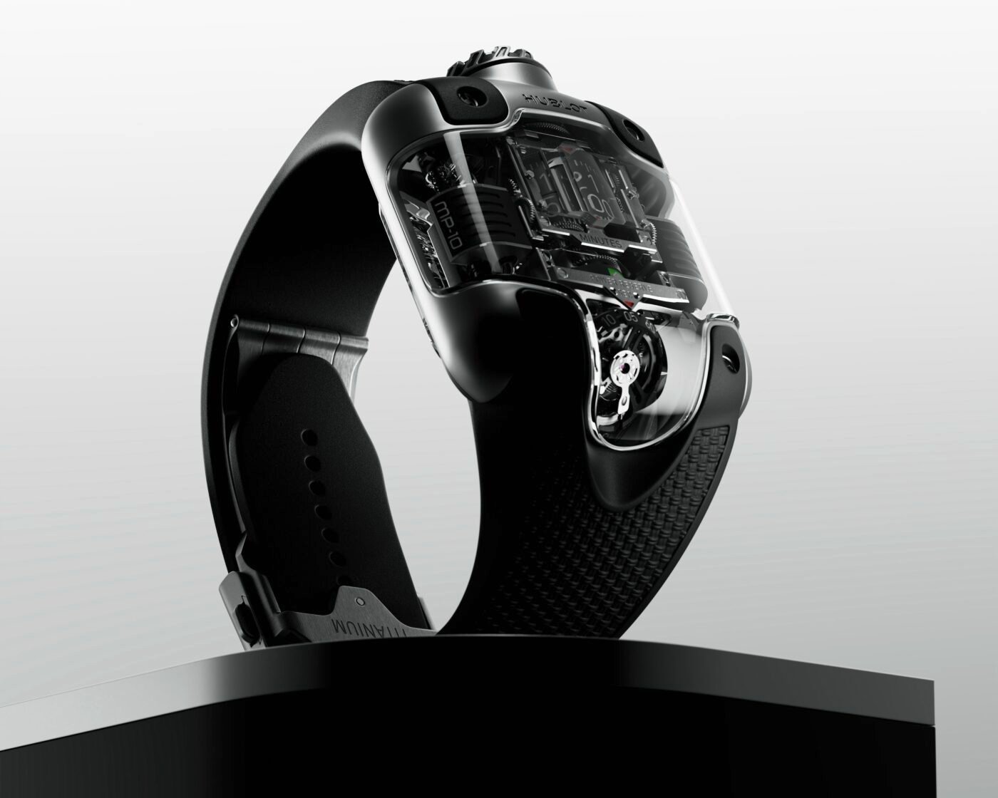 Часы Hublot MP-10 Tourbillon Weight Energy System Titanium