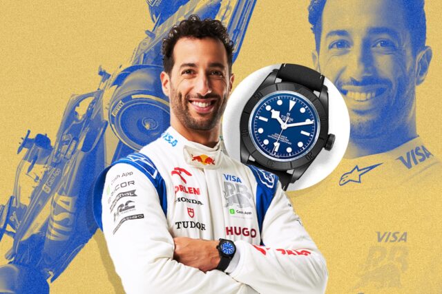 Daniel Ricciardo’s First Visa Cash App Red Bull Watch Is A $7,000 Tudor
