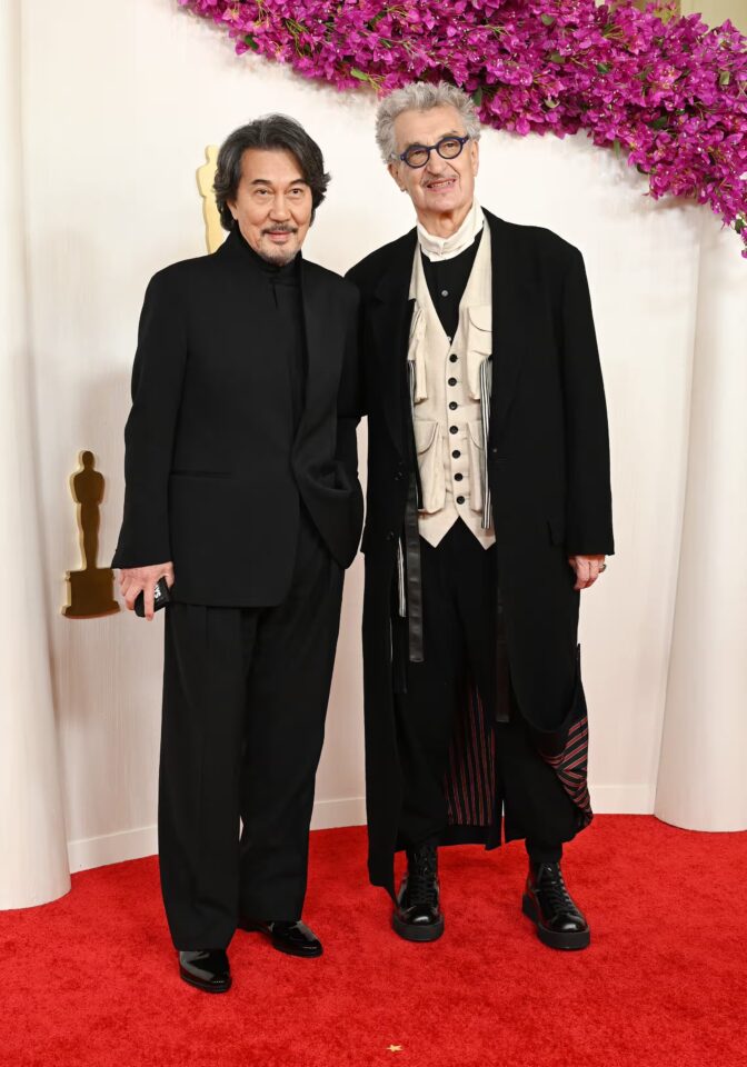 Koji Yakusho and Wim Wenders