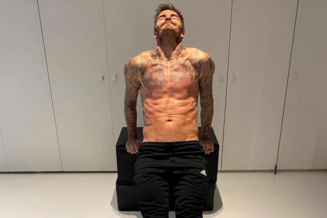 David Beckham Reveals The Brutal Ab Exercise That Keeps His Six-Pack Rippling At 48