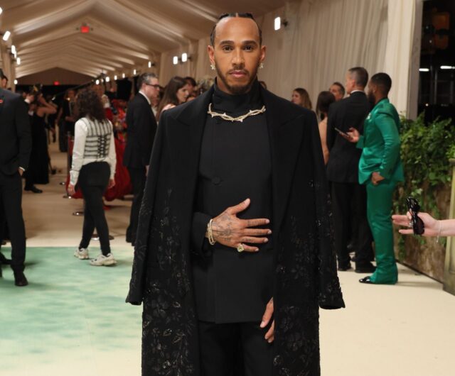 Lewis Hamilton's God Complex On Full Display As Met Gala Red Carpet