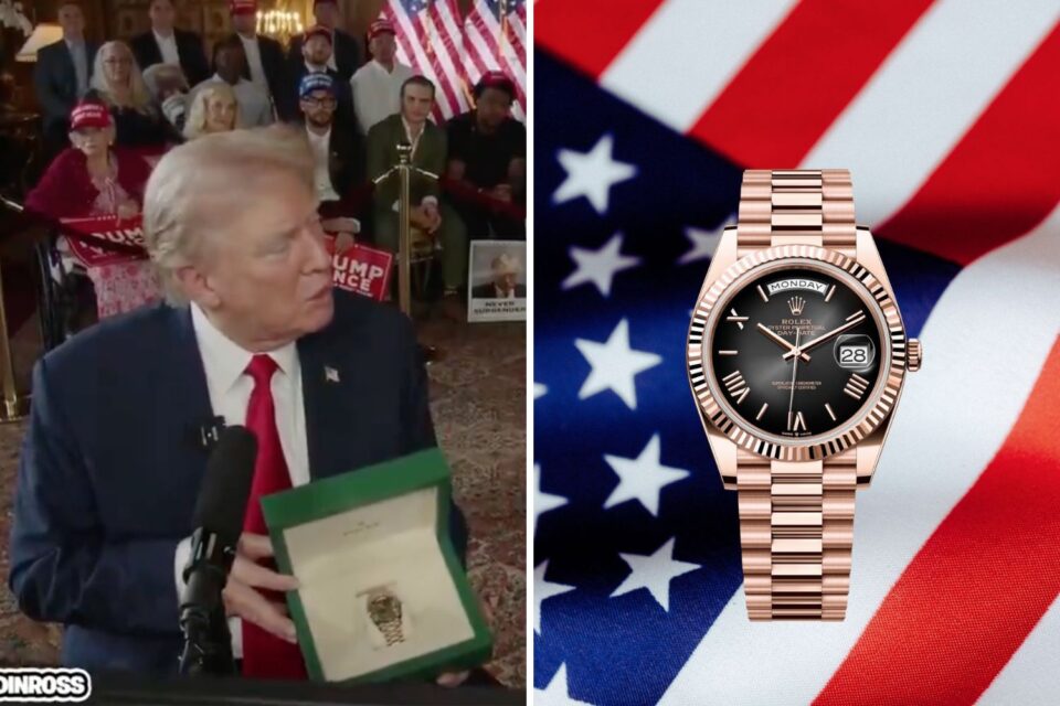 Adin Ross Hands Billionaire Donald Trump The Perfect Gift For A President